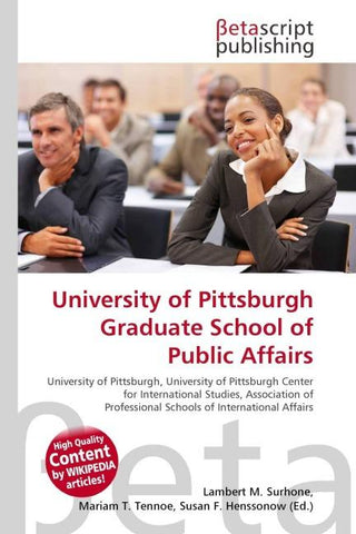 University of Pittsburgh Graduate School of Public Affairs