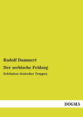 Der serbische Feldzug
