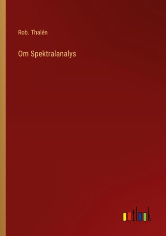 Om Spektralanalys