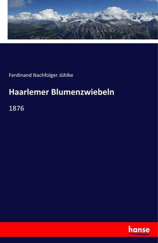 Haarlemer Blumenzwiebeln