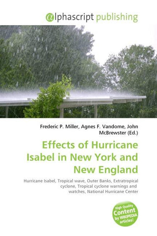 Effects of Hurricane Isabel in New York and New England