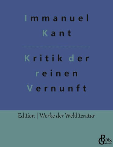 Kritik der reinen Vernunft