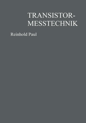 Transistormeßtechnik