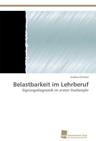 Belastbarkeit im Lehrberuf