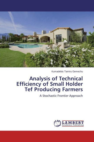 Analysis of Technical Efficiency of Small Holder Tef Producing Farmers