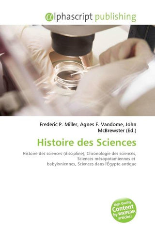 Histoire des Sciences