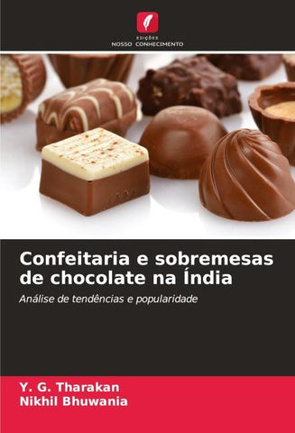 Confeitaria e sobremesas de chocolate na Índia
