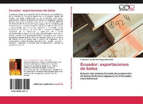 Ecuador: exportaciones de balsa