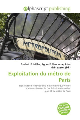 Exploitation du métro de Paris