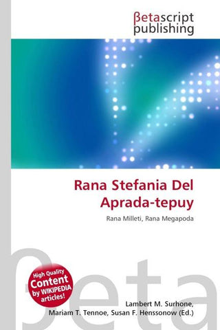 Rana Stefania Del Aprada-tepuy
