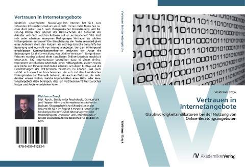 Vertrauen in Internetangebote