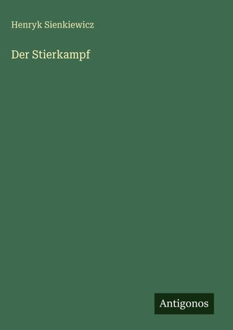 Der Stierkampf