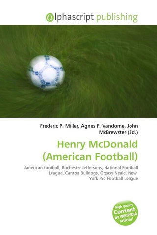 Henry McDonald (American Football)