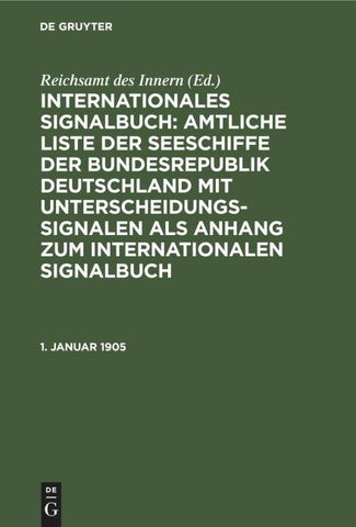 1. Januar 1905