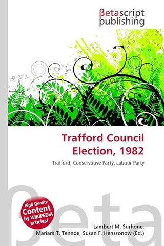 Trafford Council Election, 1982