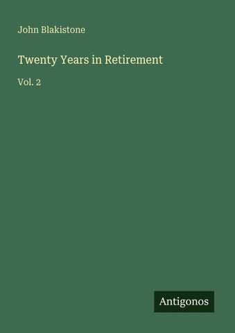 Twenty Years in Retirement