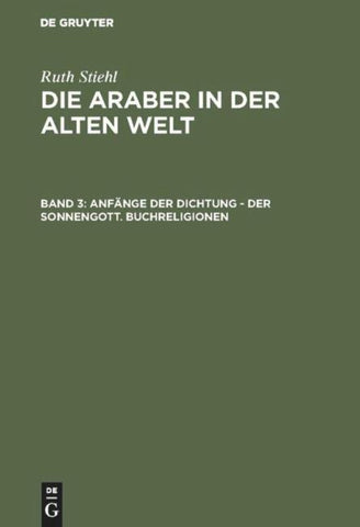 Anfänge der Dichtung - Der Sonnengott. Buchreligionen