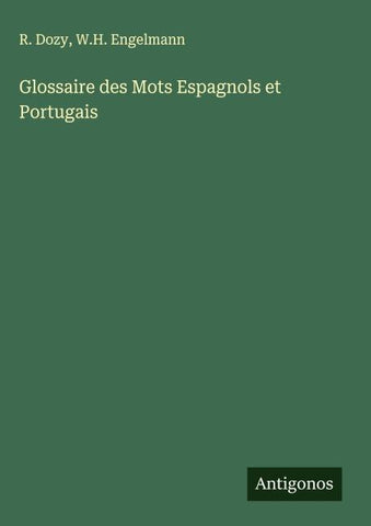 Glossaire des Mots Espagnols et Portugais