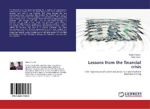 Lessons from the financial crisis
