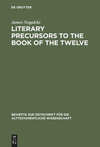 Literary Precursors to the Book of the Twelve