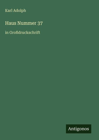 Haus Nummer 37