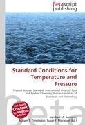 Standard Conditions for Temperature and Pressure