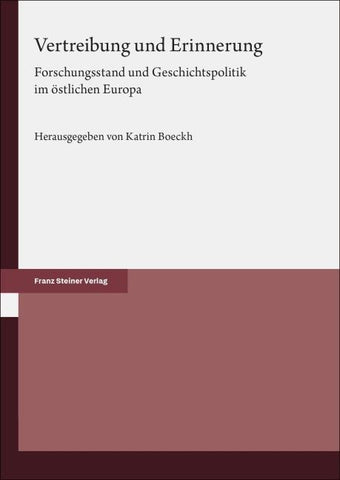 Vertreibung und Erinnerung