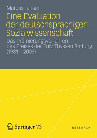 Eine Evaluation der deutschsprachigen Sozialwissenschaft