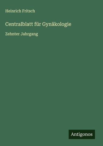 Centralblatt für Gynäkologie