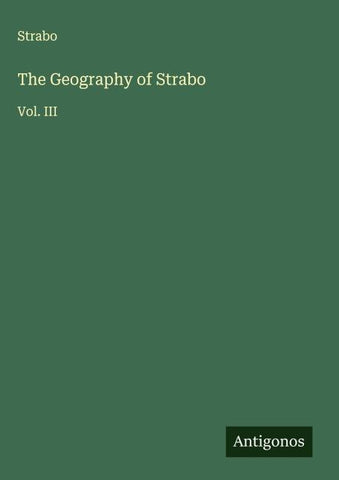 The Geography of Strabo