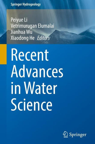 Recent Advances in Water Science