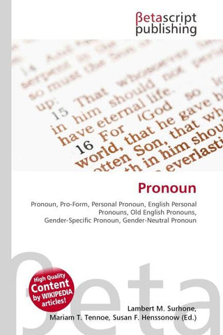 Pronoun