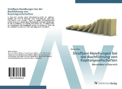 Strafbare Handlungen bei der Buchführung von Kapitalgesellschaften