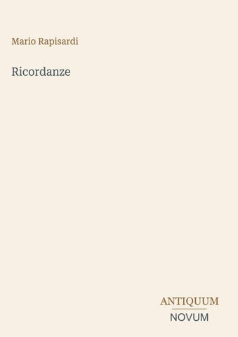 Ricordanze
