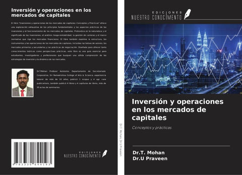 Inversión y operaciones en los mercados de capitales