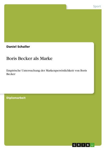 Boris Becker als Marke