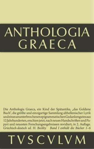 Anthologia Graeca / Buch I-VI