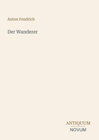Der Wanderer