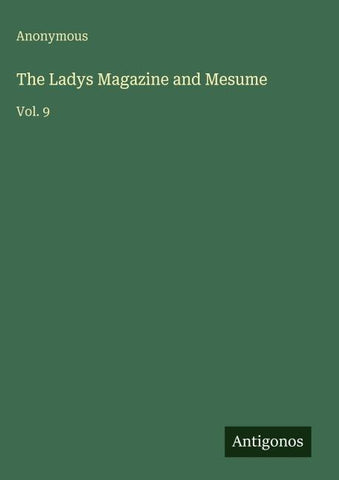 The Ladys Magazine and Mesume