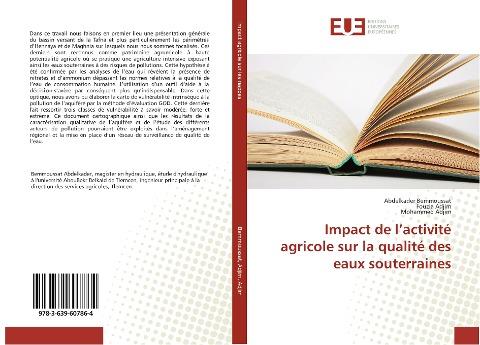 Impact de l'activité agricole sur la qualité des eaux souterraines