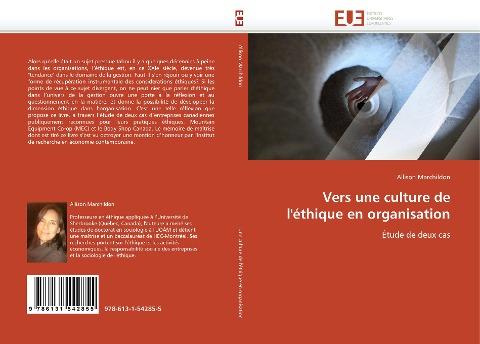 Vers une culture de l''éthique en organisation