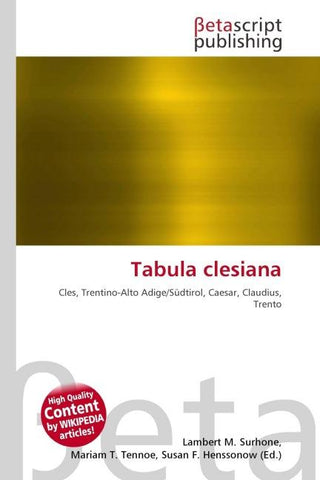 Tabula clesiana