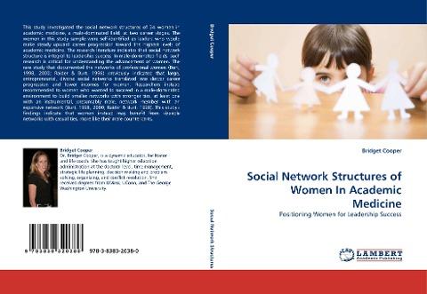 Social Network Structures of Women In Academic Medicine