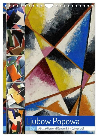 Ljubow Popowa (Wandkalender 2026 DIN A4 hoch), CALVENDO Monatskalender