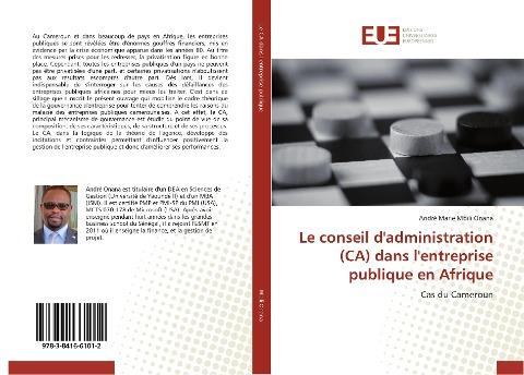 Le conseil d'administration (CA) dans l'entreprise publique en Afrique