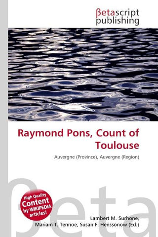 Raymond Pons, Count of Toulouse
