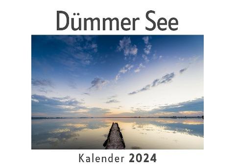 Dümmer See (Wandkalender 2024, Kalender DIN A4 quer, Monatskalender im Querformat mit Kalendarium, Das perfekte Geschenk)