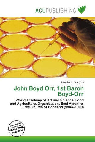 John Boyd Orr, 1st Baron Boyd-Orr