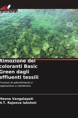 Rimozione dei coloranti Basic Green dagli effluenti tessili