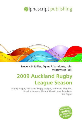 2009 Auckland Rugby League Season